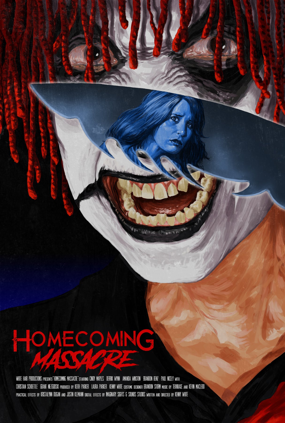 Homecoming Massacre 11"x17" Oil Painting Poster